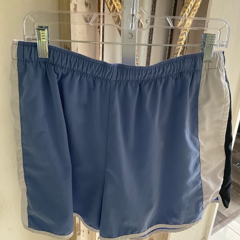Nike Blue and Gray Shorts XL